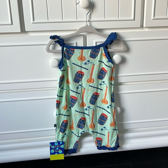 Kickee Pants Print Wing Romper, worn once and washed - Picture 2 of 5